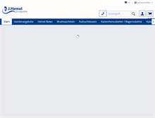 Tablet Screenshot of hemel.de